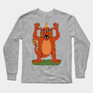 Cute Leonine Monster Long Sleeve T-Shirt